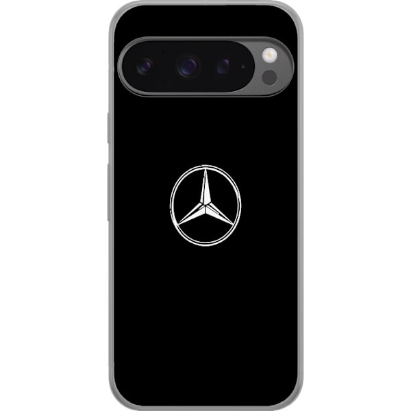 Google Pixel 9 Pro XL Genomskinligt Skal Mercedes-Benz