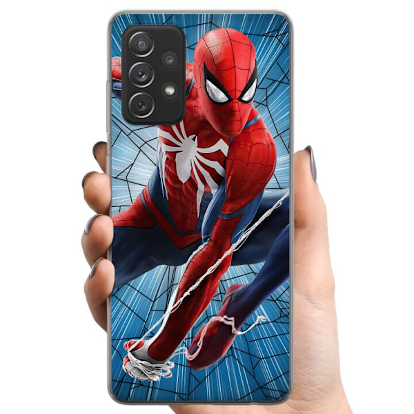 Samsung Galaxy A52 5G TPU Mobilskal Spiderman