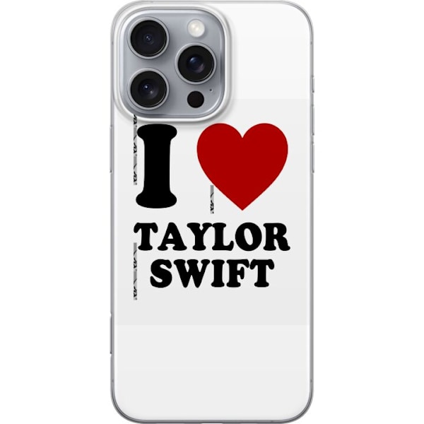 Apple iPhone 16 Pro Max Läpinäkyvä kuori Taylor Swift