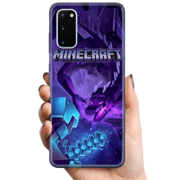 Kompatibelt Mobildeksel til Samsung Galaxy S20 Minecraft
