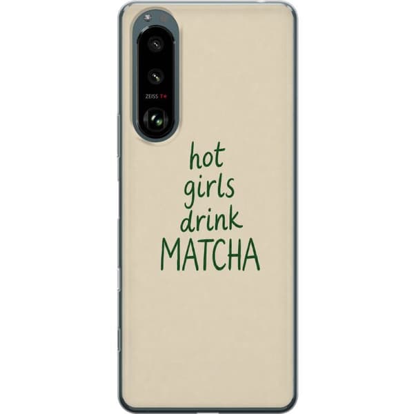 Kompatibelt Mobildeksel til Sony Xperia 5 III Matcha-jenter beige