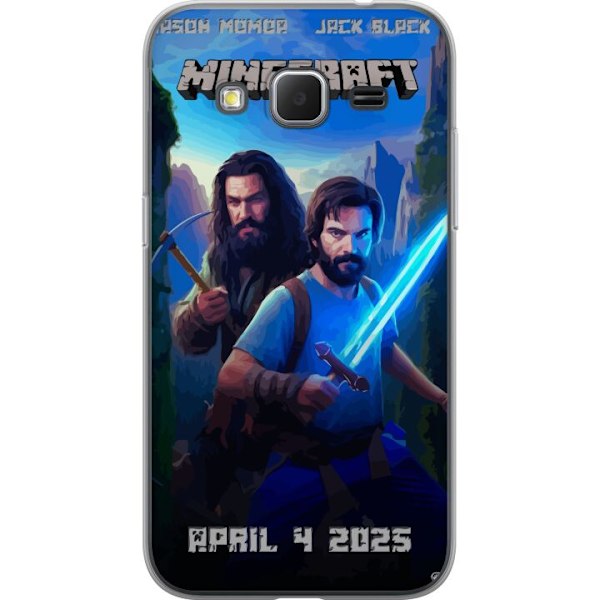 Samsung Galaxy Core Prime Genomskinligt Skal A Minecraft Movie