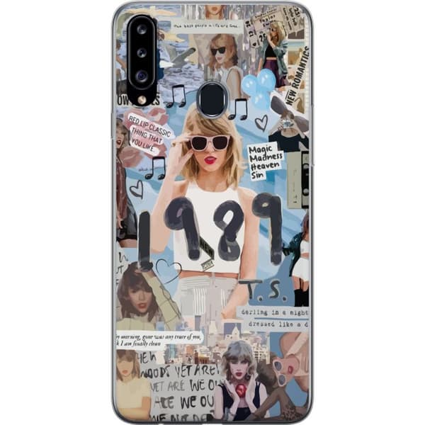 Kompatibelt Mobildeksel til Samsung Galaxy A20s Taylor Swift