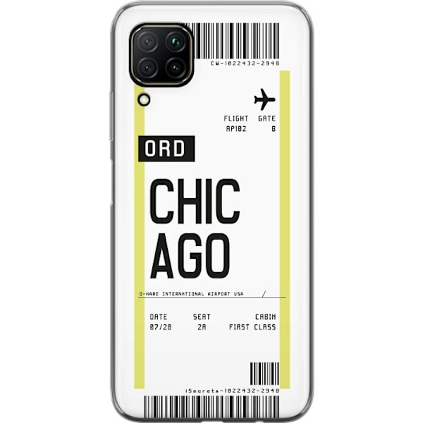 Huawei P40 lite Gennemsigtig cover Chicago