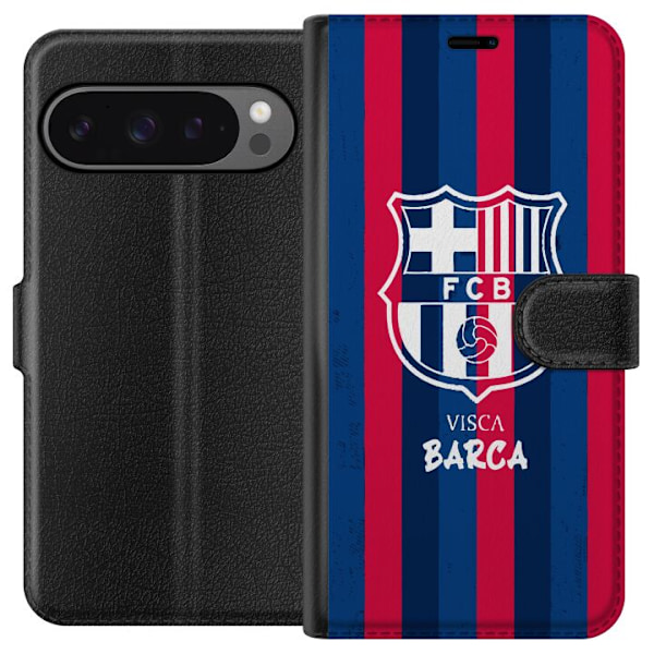 Google Pixel 9 Pro XL Lompakkokotelo FC Barcelona