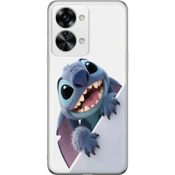 OnePlus Nord 2T Gjennomsiktig deksel Glad Stitch