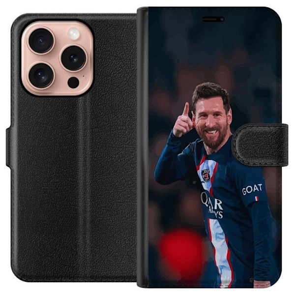 Apple iPhone 16 Pro Tegnebogsetui Lionel Andrés Messi