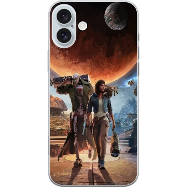 Apple iPhone 16 Plus Gjennomsiktig deksel Star Wars Utløpere