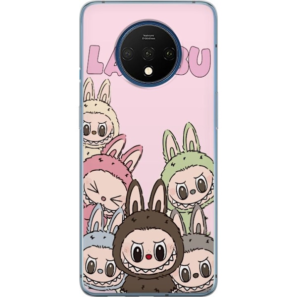 OnePlus 7T Läpinäkyvä kuori Labubu Classics