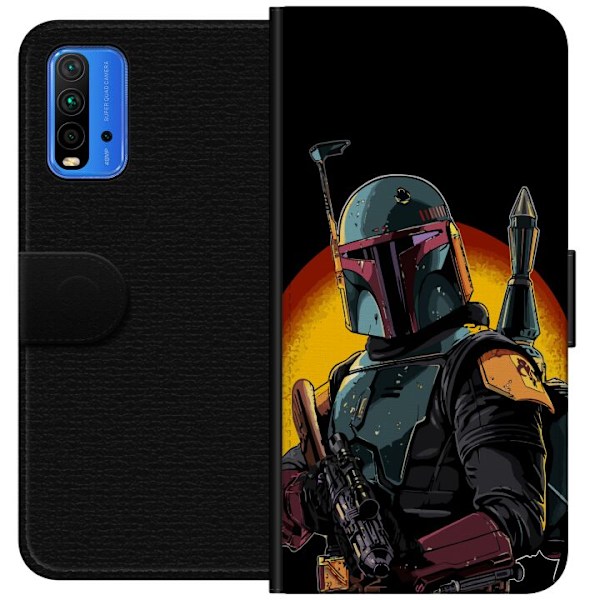 Xiaomi Redmi Note 9 4G Lompakkokotelo The Mandalorian