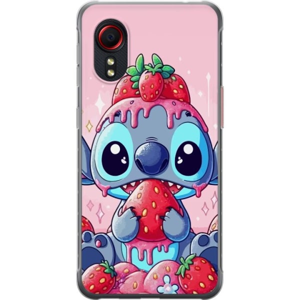 Samsung Galaxy Xcover 5 Genomskinligt Skal Stitch