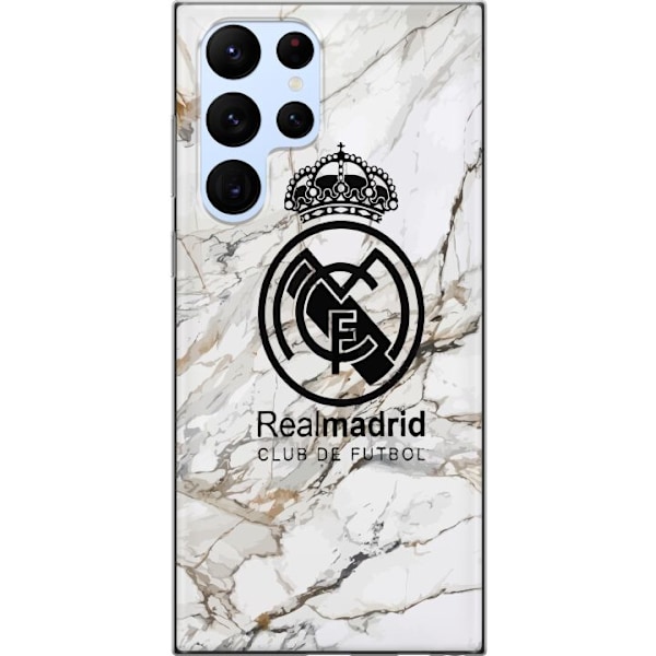 Samsung Galaxy S22 Ultra 5G Genomskinligt Skal Real Madrid