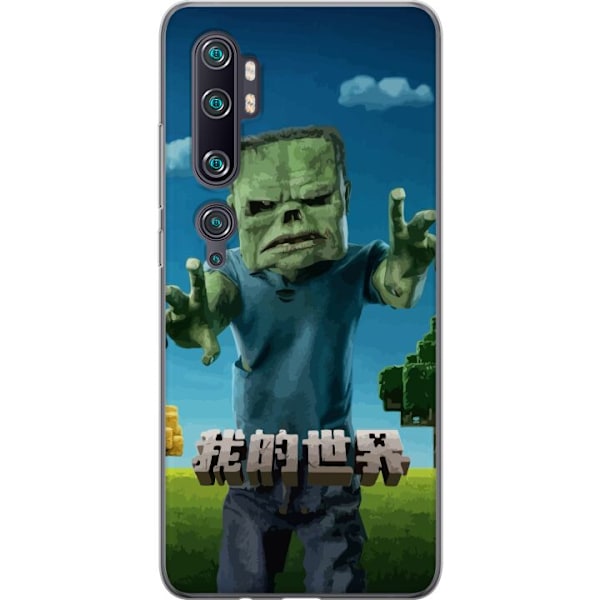 Xiaomi Mi Note 10 Pro Läpinäkyvä kuori A Minecraft Movie