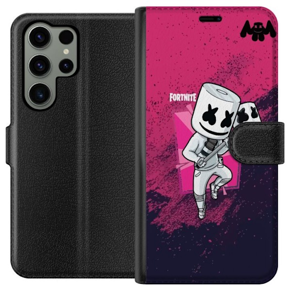 Samsung Galaxy S23 Ultra Tegnebogsetui Marshmello Fortnite Ski