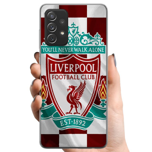 Samsung Galaxy A52 5G TPU Matkapuhelimen kuori Liverpool FC