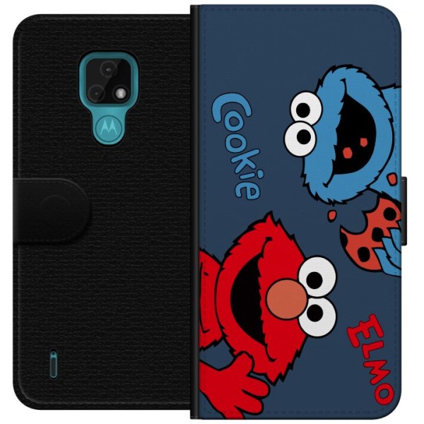 Motorola Moto E7 Plånboksfodral Cookie Elmo