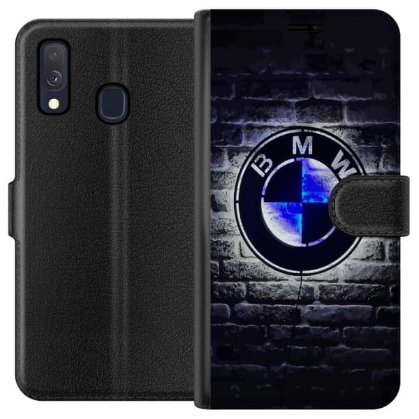 Kompatibelt Plånboksfodral till Samsung Galaxy A40 BMW