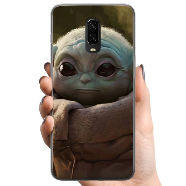 OnePlus 6T TPU Mobildeksel Baby Yoda