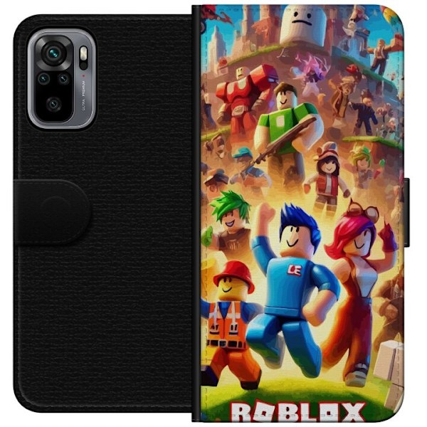 Xiaomi Redmi Note 10S Plånboksfodral Roblox