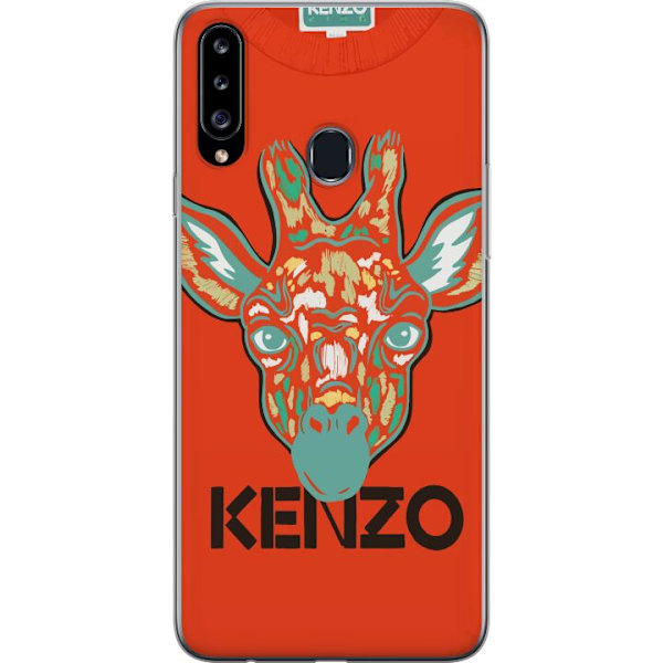 Samsung Galaxy A20s Gennemsigtig cover Kenzo