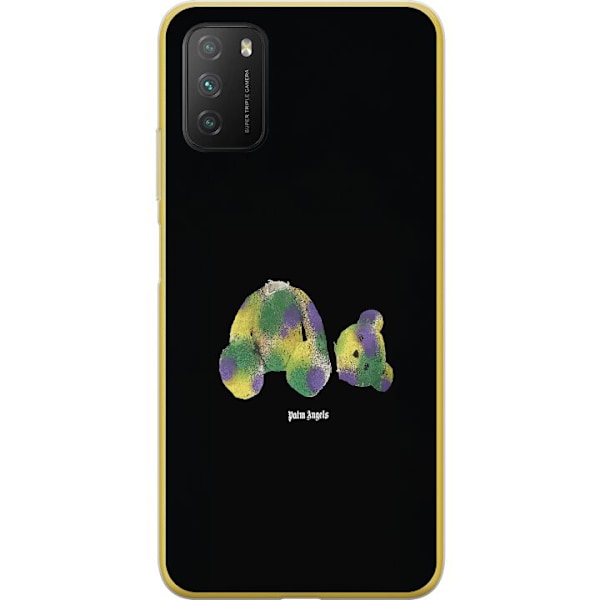 Xiaomi Poco M3  Gennemsigtig cover Palm Angels Teddy