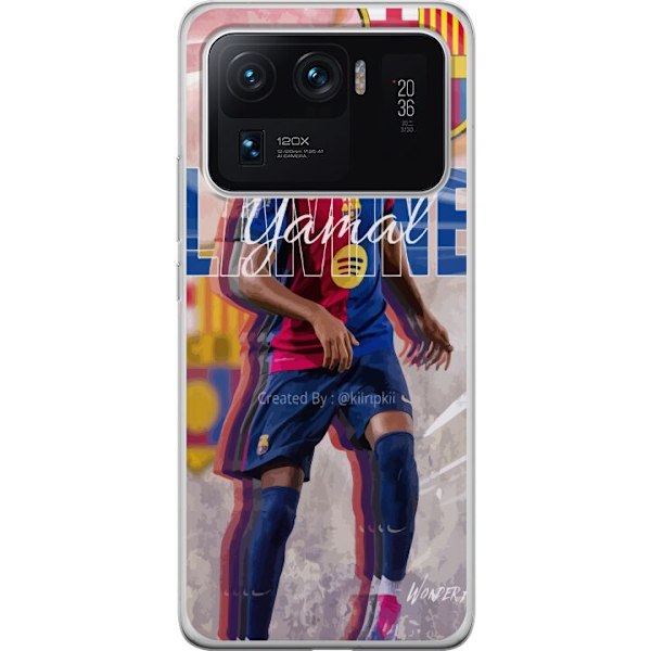 Xiaomi Mi 11 Ultra Gennemsigtig cover Lamine Yamal FCB