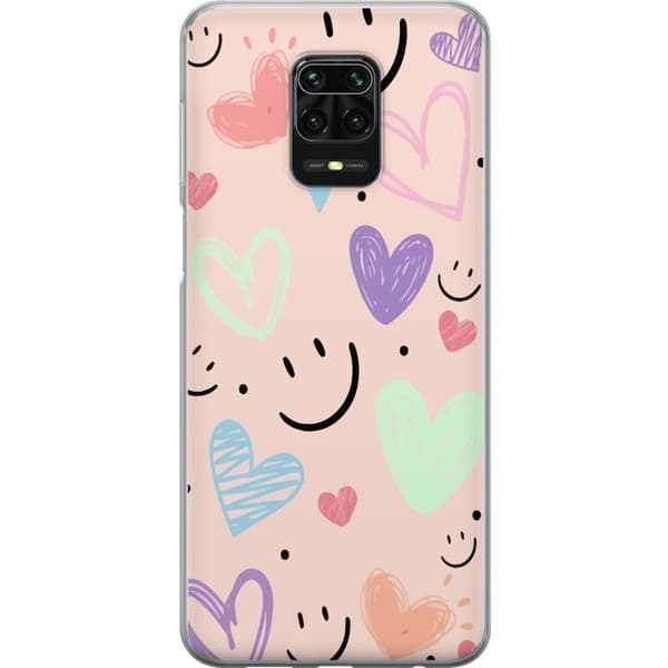 Kompatibelt Mobilskal till Xiaomi Redmi Note 9S Glatt mönster