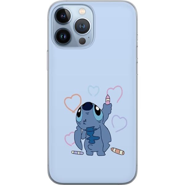 Kompatibelt Mobildeksel til Apple iPhone 13 Pro Max Stitch Hjerter