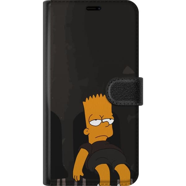 Kompatibel Tegnebogsetui til Samsung Galaxy S9+ Bart Simpson