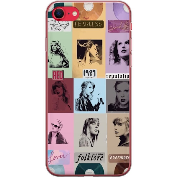 Apple iPhone SE (2020) Läpinäkyvä kuori Taylor Swift EP