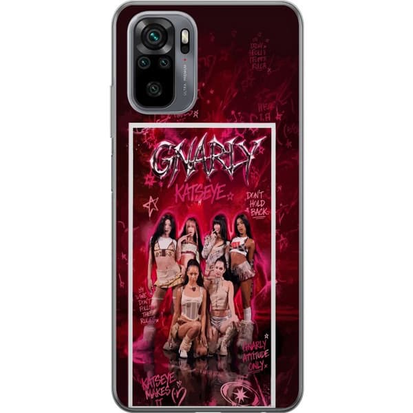 Kompatibelt Mobildeksel til Xiaomi Redmi Note 10S KATSEYE rosa