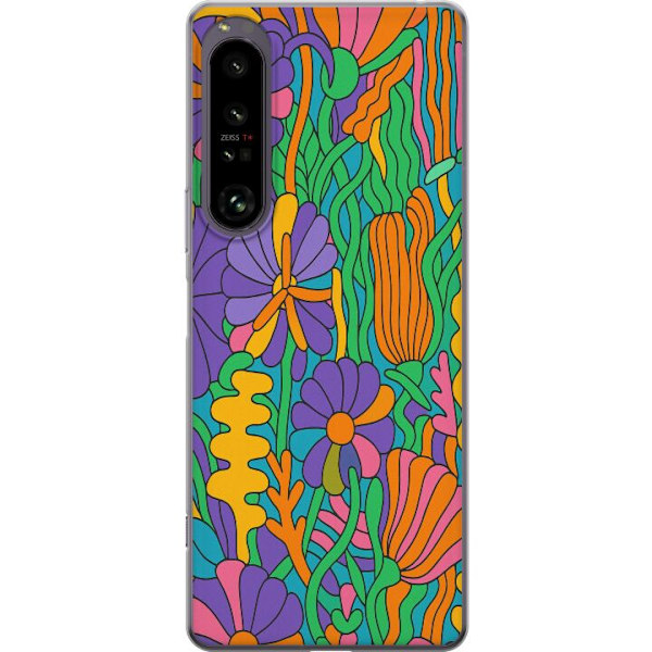 Sony Xperia 1 IV Gjennomsiktig deksel Color Pop