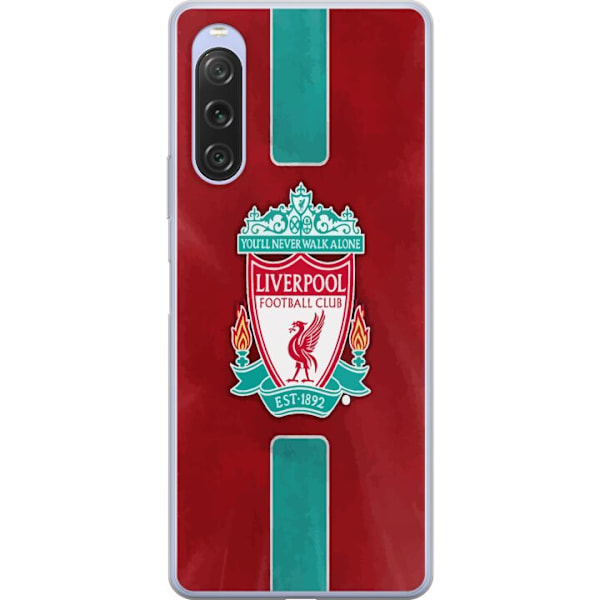 Sony Xperia 10 V Läpinäkyvä kuori Liverpool FC - Klassinen