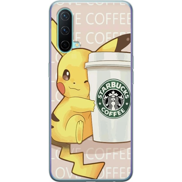 OnePlus Nord CE 5G Läpinäkyvä kuori Kawaii