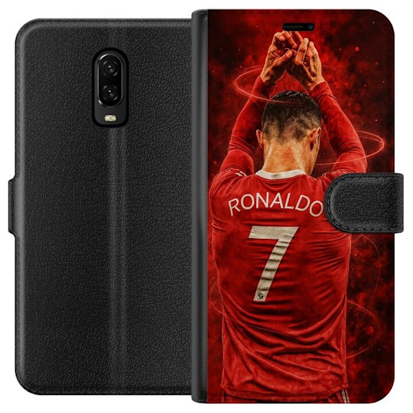 OnePlus 6T Tegnebogsetui Ronaldo