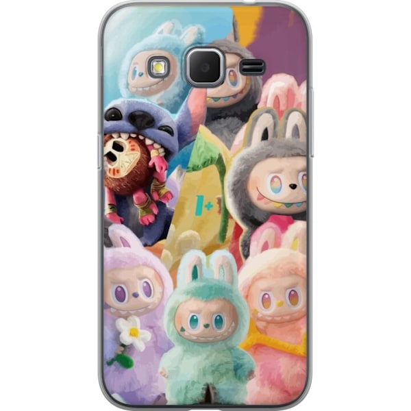 Samsung Galaxy Core Prime Läpinäkyvä kuori iso