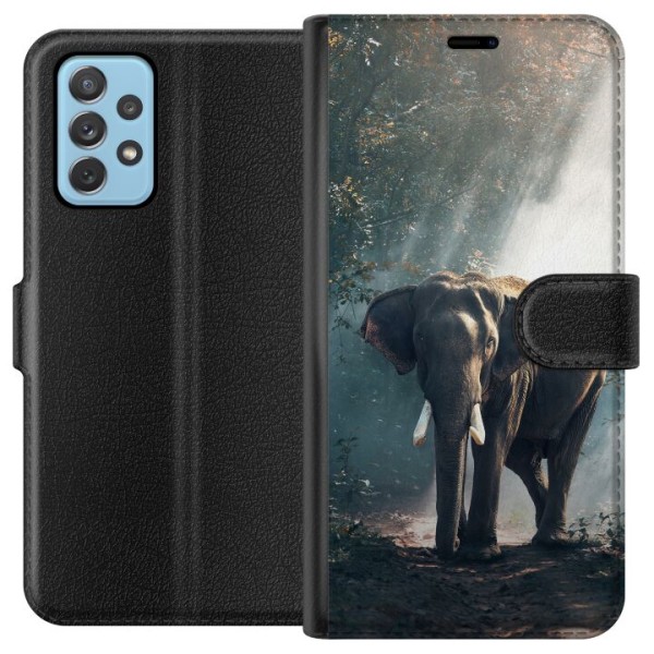 Samsung Galaxy A52 5G Lommeboketui Elefant