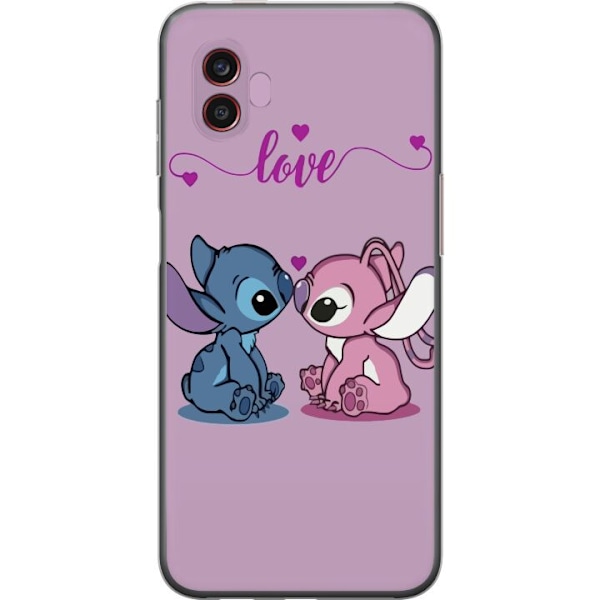 Samsung Galaxy Xcover6 Pro Läpinäkyvä kuori Lilo & Stitch
