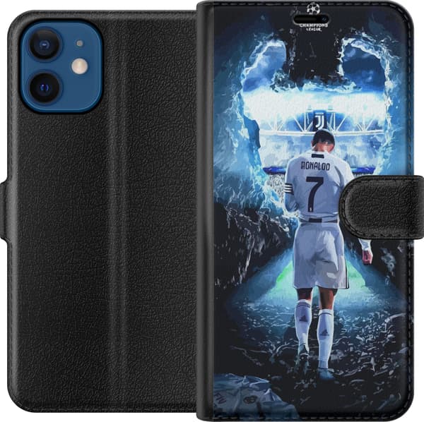 Kompatibel Tegnebogsetui til Apple iPhone 12 Ronaldo