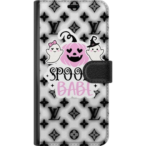 Apple iPhone 16e Lommeboketui LV Halloween