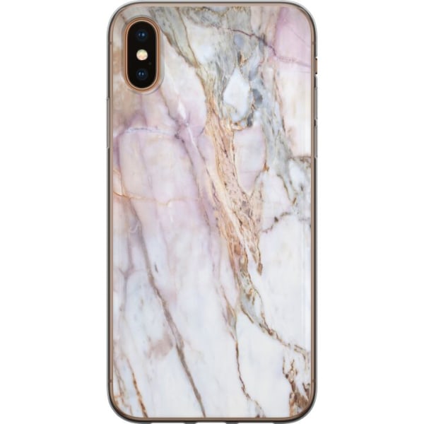 Apple iPhone XS Cover / Mobilcover - Marmar