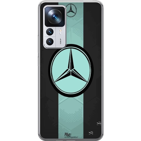 Xiaomi 12T Gennemsigtig cover Mercedes