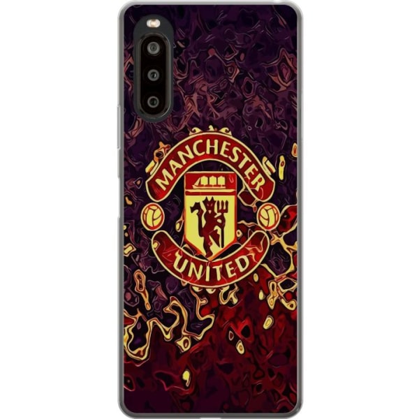 Sony Xperia 10 II Läpinäkyvä kuori Manchester United