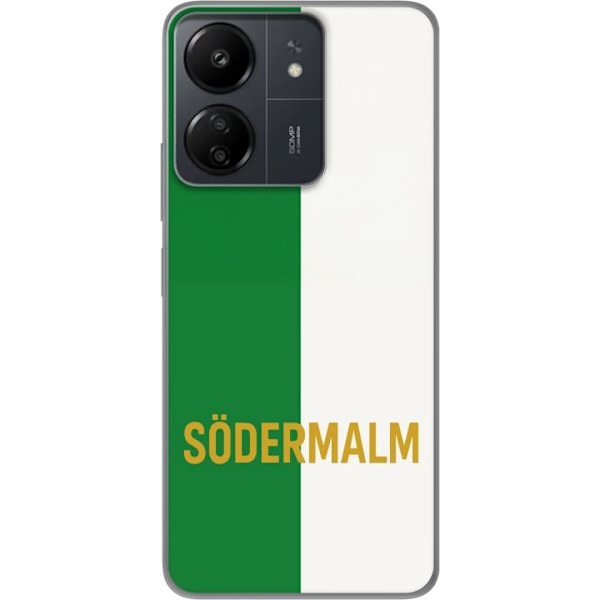 Xiaomi Redmi 13C Läpinäkyvä kuori Södermalm - jalkapallo