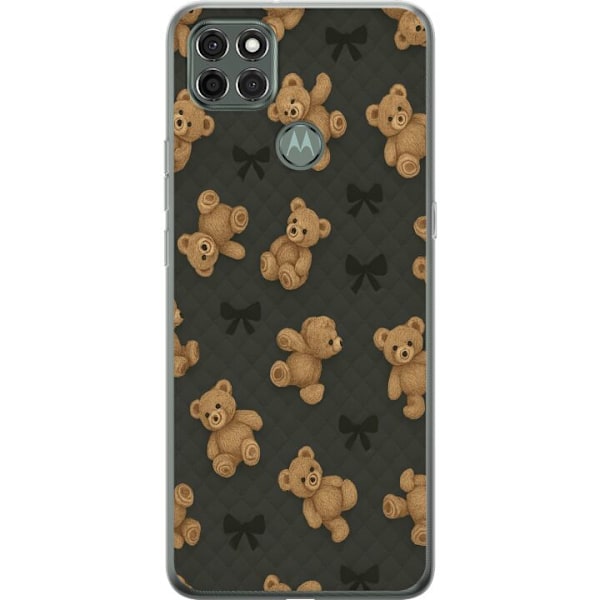 Motorola Moto G9 Power Gennemsigtig cover Teddy Knus