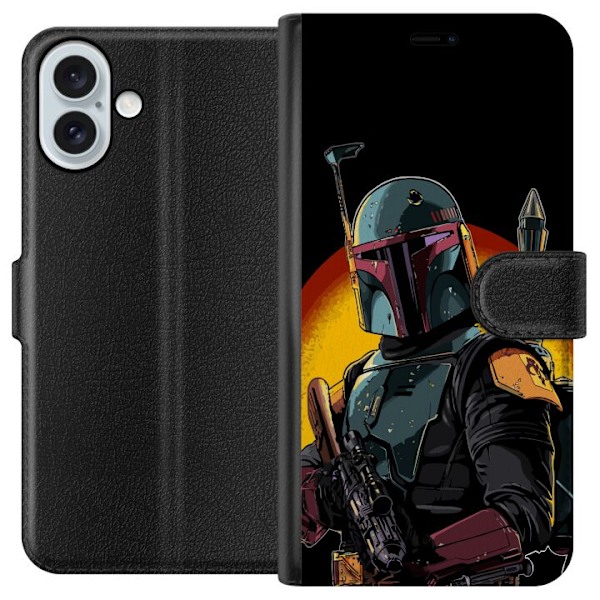 Apple iPhone 16 Plus Tegnebogsetui The Mandalorian