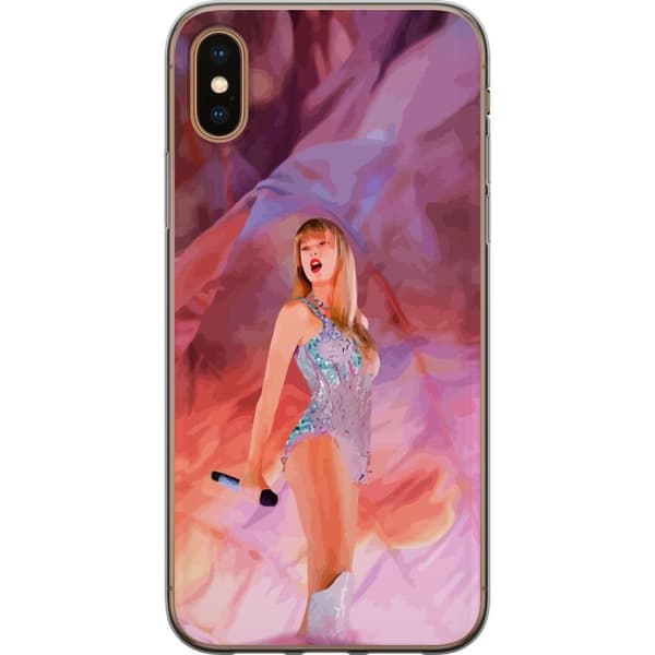 Kompatibelt Mobildeksel til Apple iPhone XS Taylor Swift