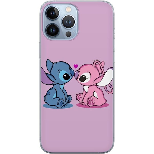 Apple iPhone 13 Pro Max Gennemsigtig cover lilo & stitch 2025