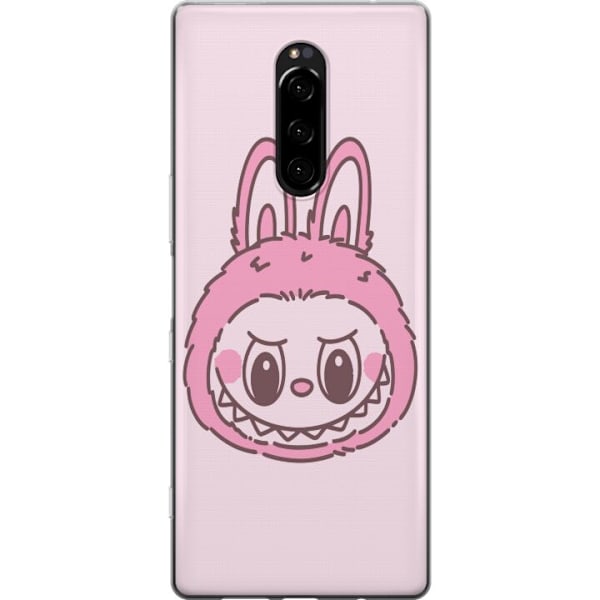 Sony Xperia 1 Läpinäkyvä kuori Labubu Eläinradan Bunny-versio