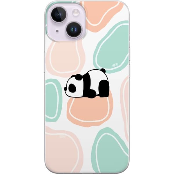Kompatibelt Mobildeksel til Apple iPhone 15 Kawaii Panda